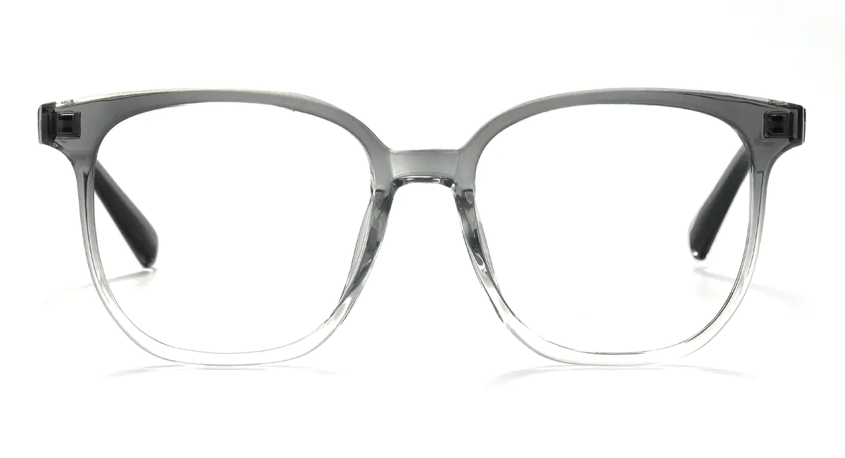 Square Gradient Gray Eyeglasses