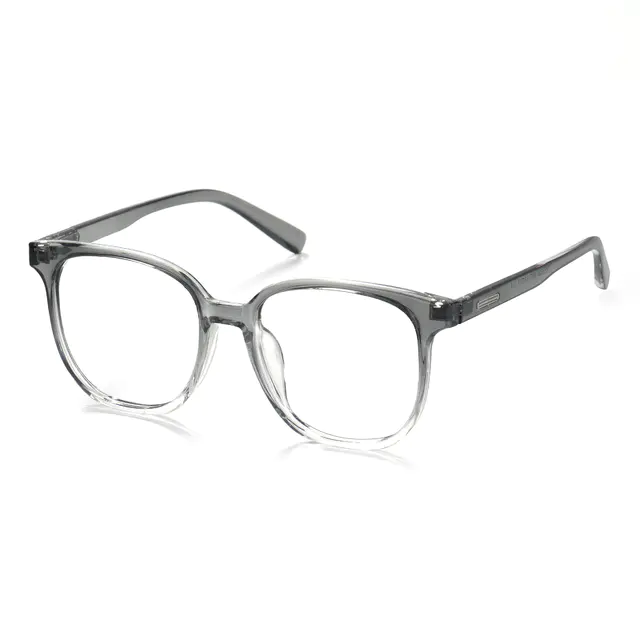 Square Gradient Gray Eyeglasses