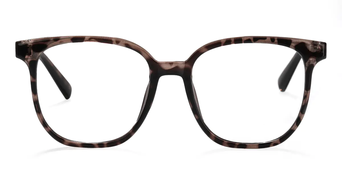 Square Tortoiseshell Eyeglasses