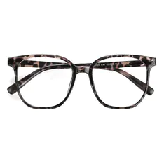 Square Tortoiseshell Eyeglasses