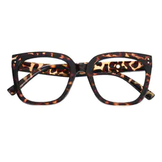 Square Tortoiseshell Eyeglasses