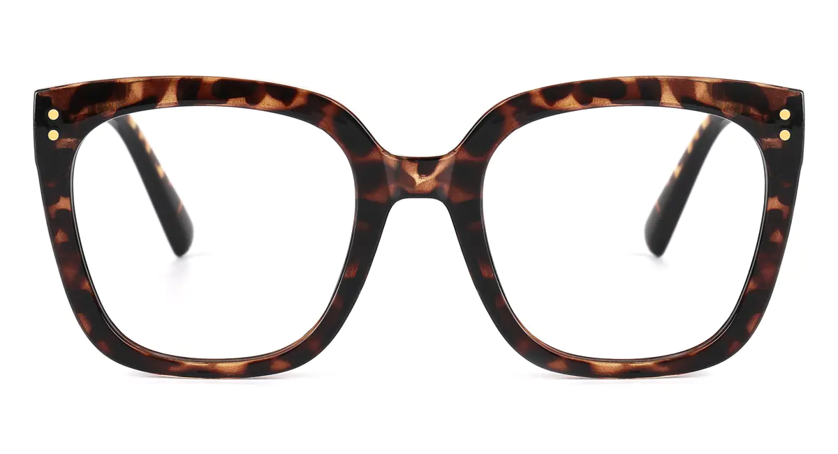 Square Tortoiseshell Eyeglasses