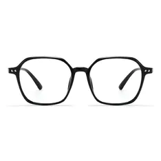 Square Black Eyeglasses