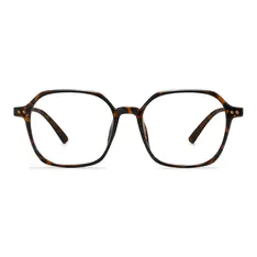 Square Tortoiseshell Eyeglasses