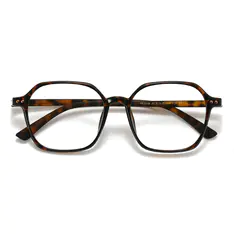 Square Tortoiseshell Eyeglasses