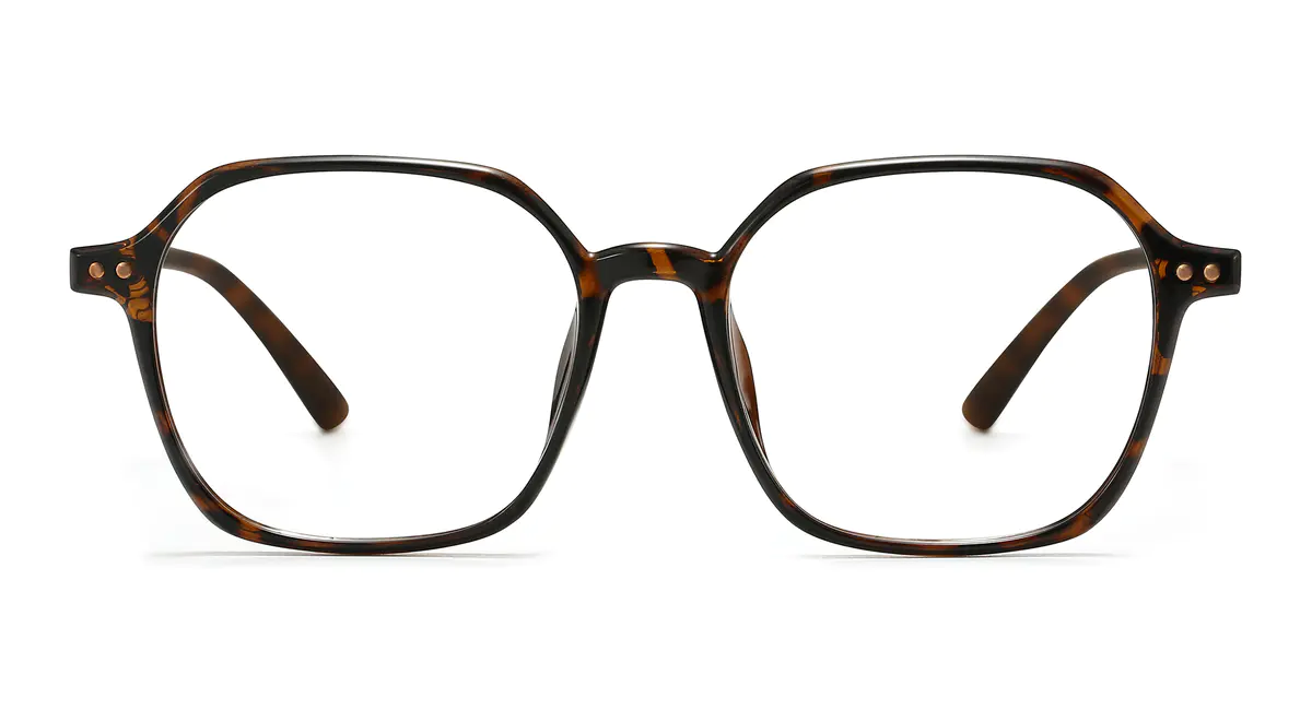 Square Tortoiseshell Eyeglasses