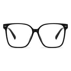 Square Black Eyeglasses