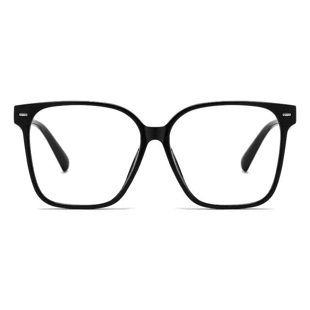 Square Black Eyeglasses
