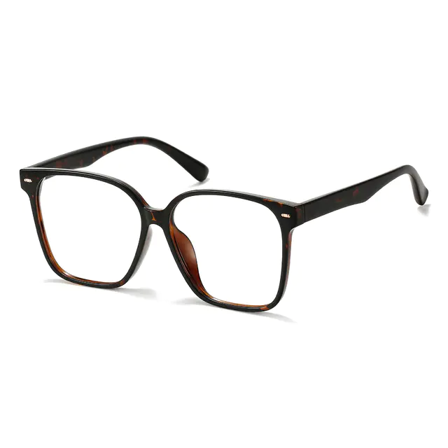 Square Tortoiseshell Eyeglasses