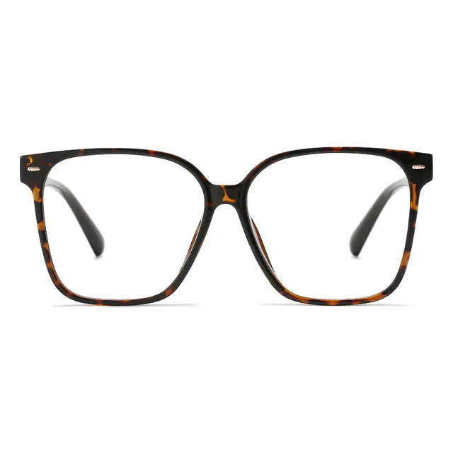 Square Tortoiseshell Eyeglasses
