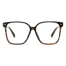 Square Tortoiseshell Eyeglasses