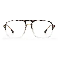 Aviator Ivory Tortoiseshell/Clear Eyeglasses