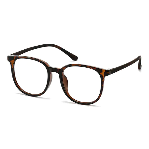 Round Tortoiseshell Eyeglasses