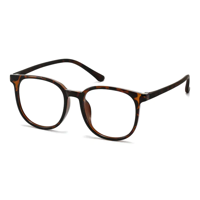Round Tortoiseshell Eyeglasses