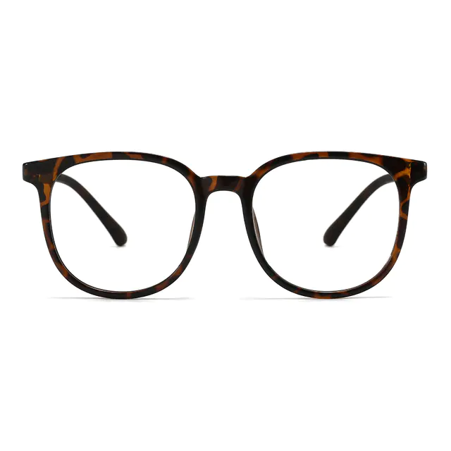 Round Tortoiseshell Eyeglasses