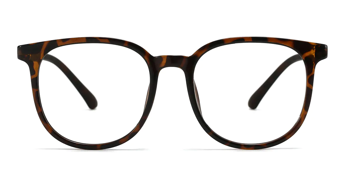 Round Tortoiseshell Eyeglasses