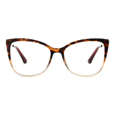 Cat-eye Tortoiseshell/Brown Eyeglasses