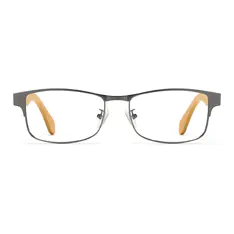 Rectangle Bronze Eyeglasses