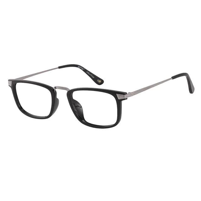 Rectangle Black Eyeglasses