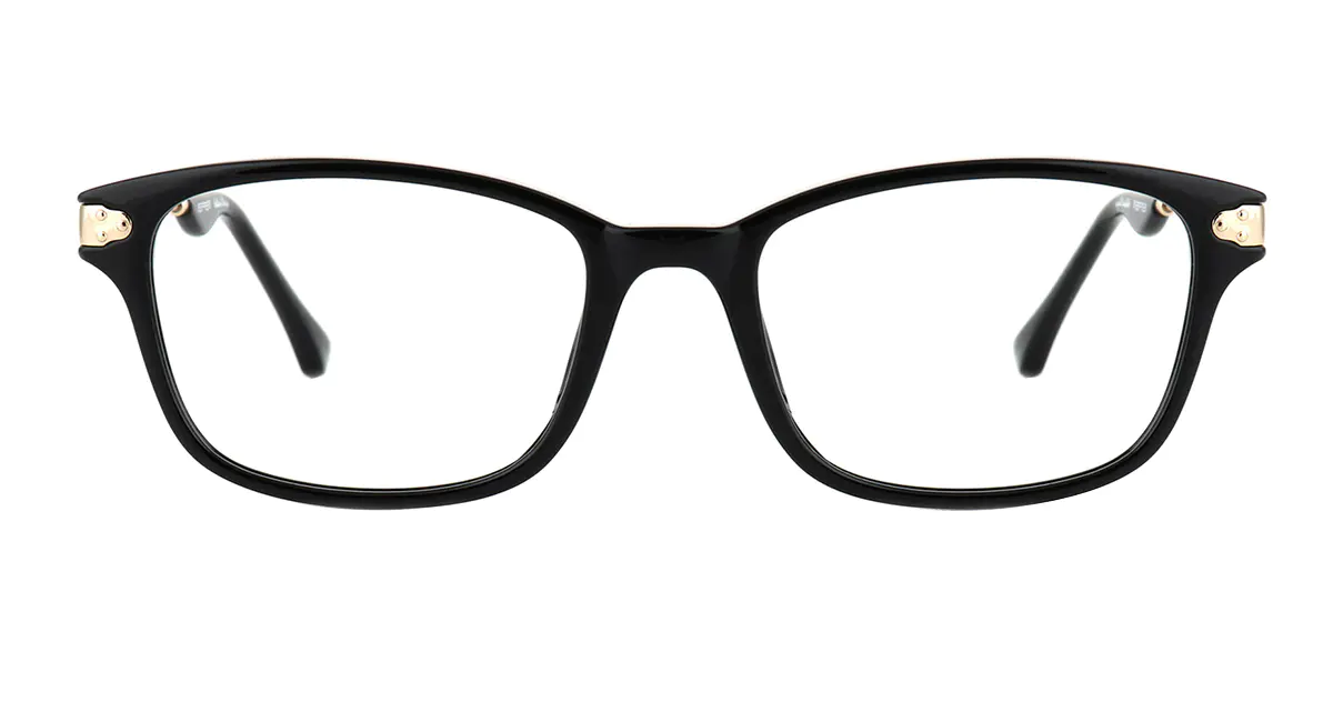 Rectangle Black Eyeglasses
