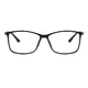 Rectangle Black Eyeglasses