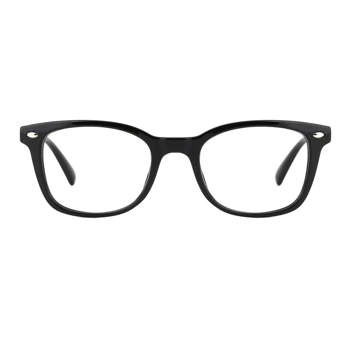 Square Black Eyeglasses