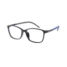 Rectangle Blue Eyeglasses