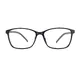 Rectangle Blue Eyeglasses