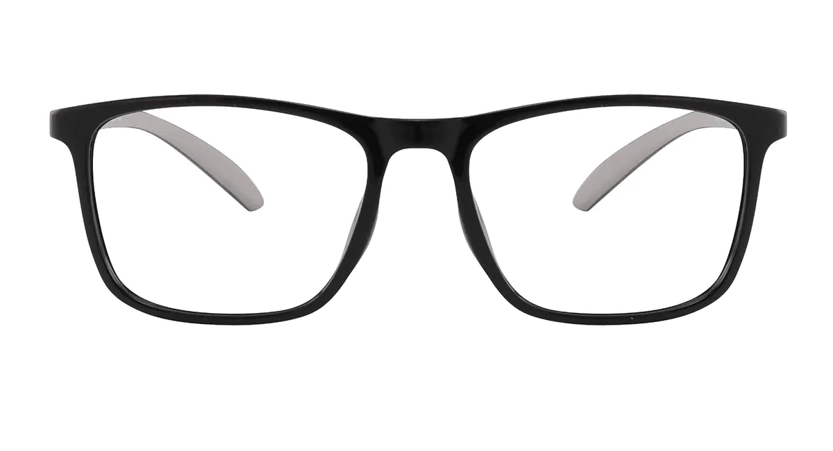 Rectangle Black Eyeglasses