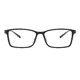 Rectangle Black Eyeglasses