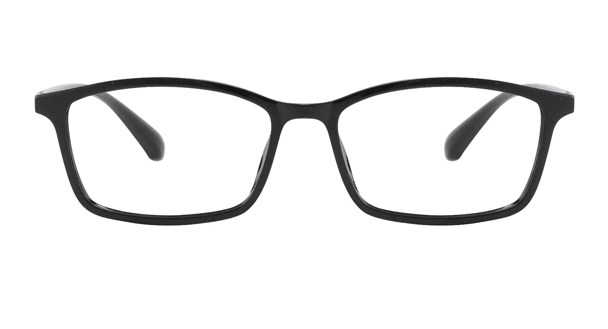 Rectangle Black Eyeglasses