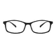 Oval Black Eyeglasses