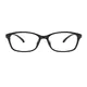 Oval Black Eyeglasses