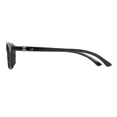 Oval Black Eyeglasses