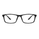 Rectangle Black Eyeglasses