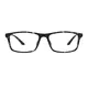 Rectangle Black Eyeglasses