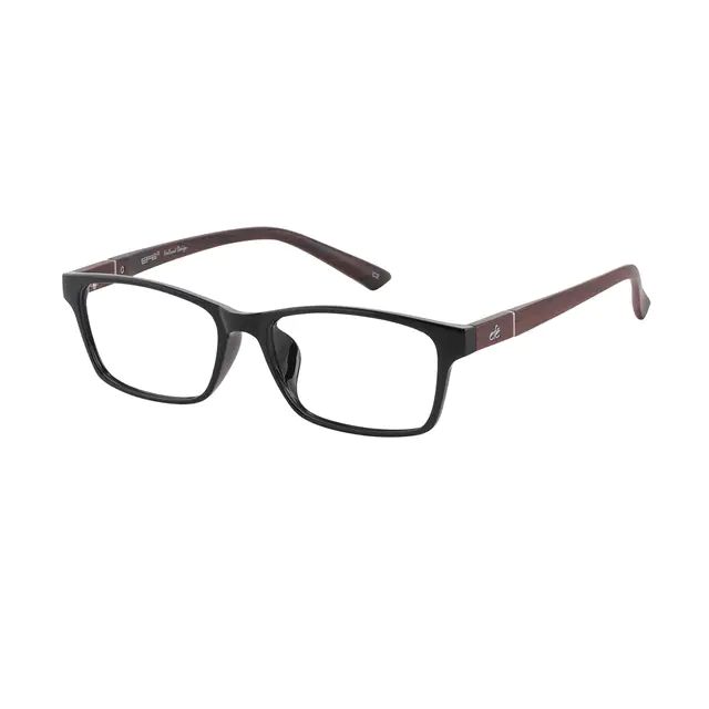 Rectangle Black/Brown Eyeglasses