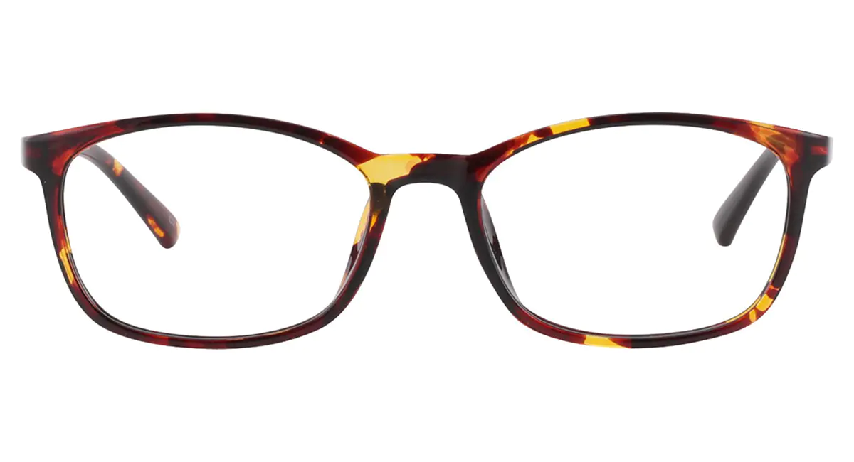 Rectangle Tortoiseshell Eyeglasses