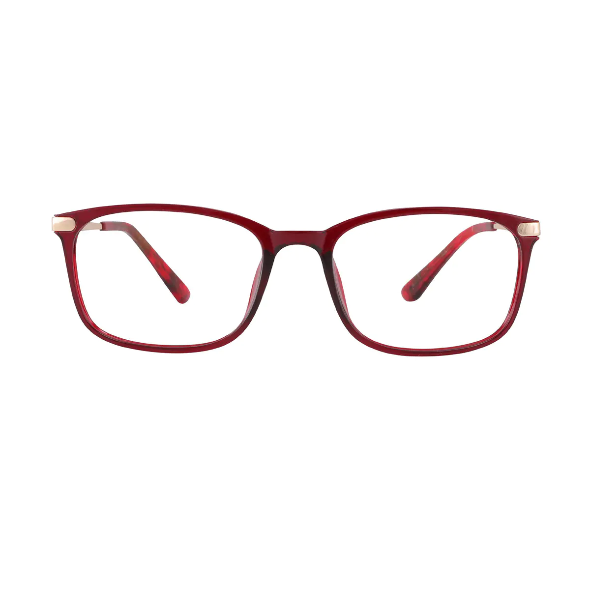 Rectangle Wine Eyeglasses