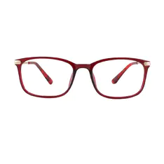 Rectangle Wine Eyeglasses