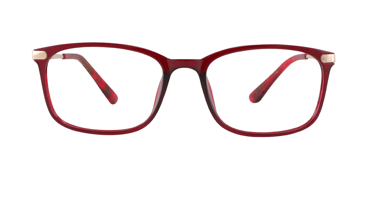 Rectangle Wine Eyeglasses
