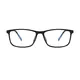 Rectangle Black Eyeglasses