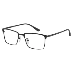 Browline Matte Black Eyeglasses