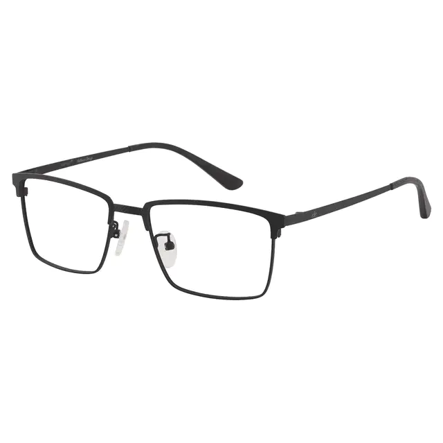 Browline Matte Black Eyeglasses