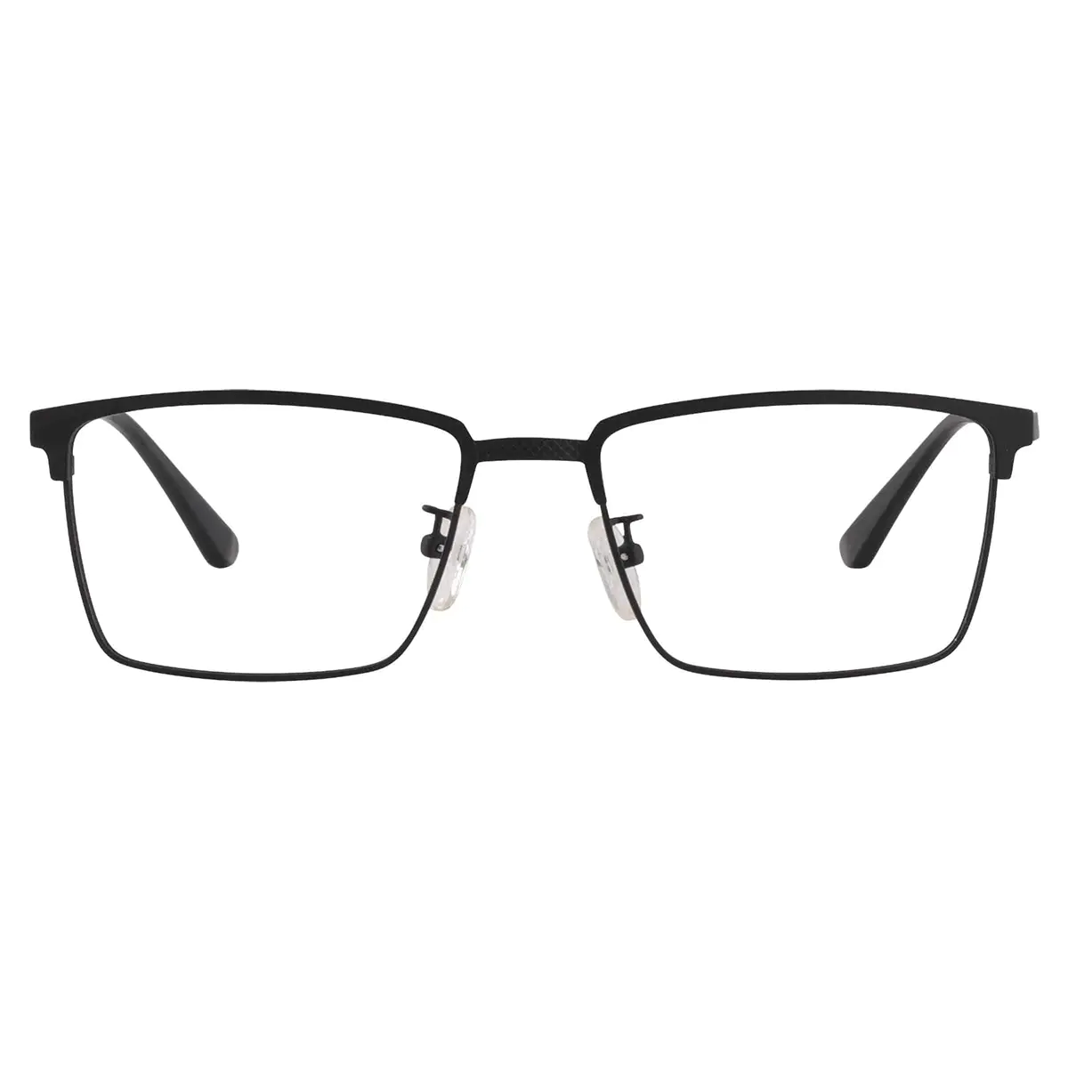Browline Matte Black Eyeglasses