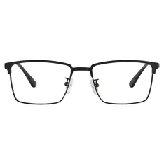 Browline Matte Black Eyeglasses