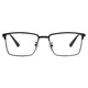 Browline Matte Black Eyeglasses