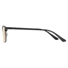 Browline Matte Black Eyeglasses