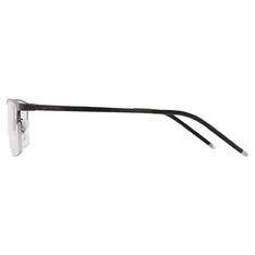Browline Gray Eyeglasses
