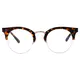 Browline Tortoiseshell/Gold Eyeglasses